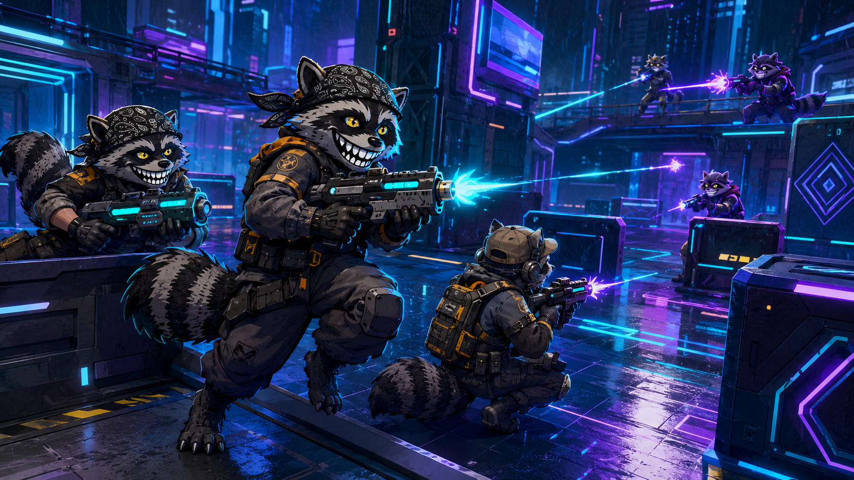 Packfire Arena game banner